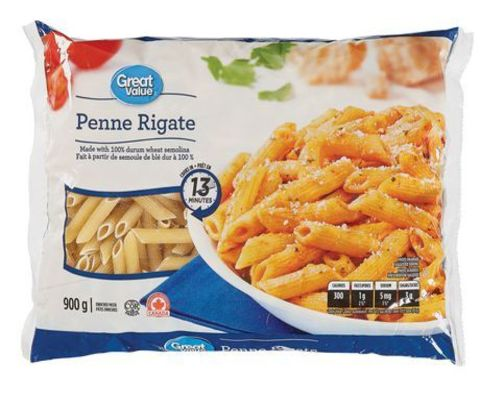 Great Value Penne Rigate 900g
